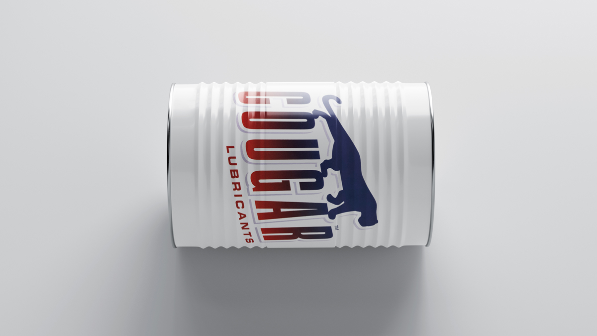 Cougar Lubricants UK Logo Design