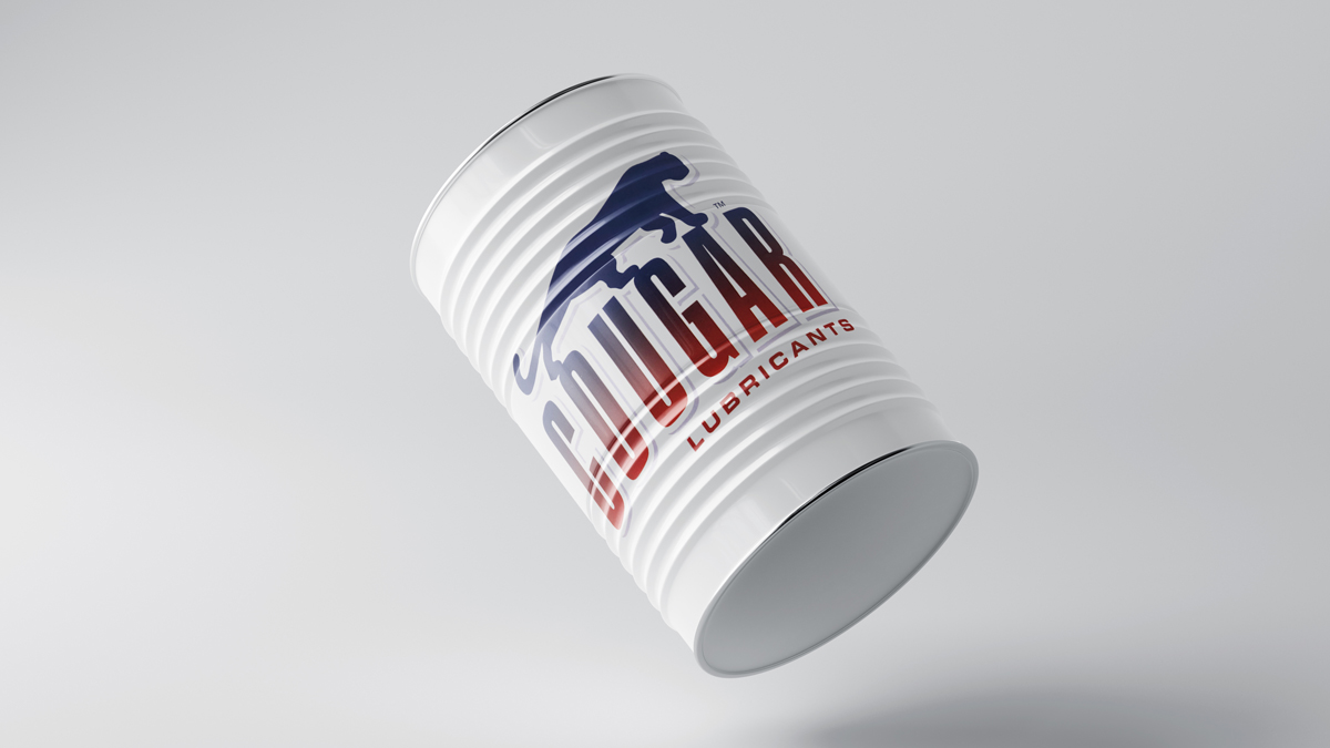 Cougar Lubricants UK Logo Design